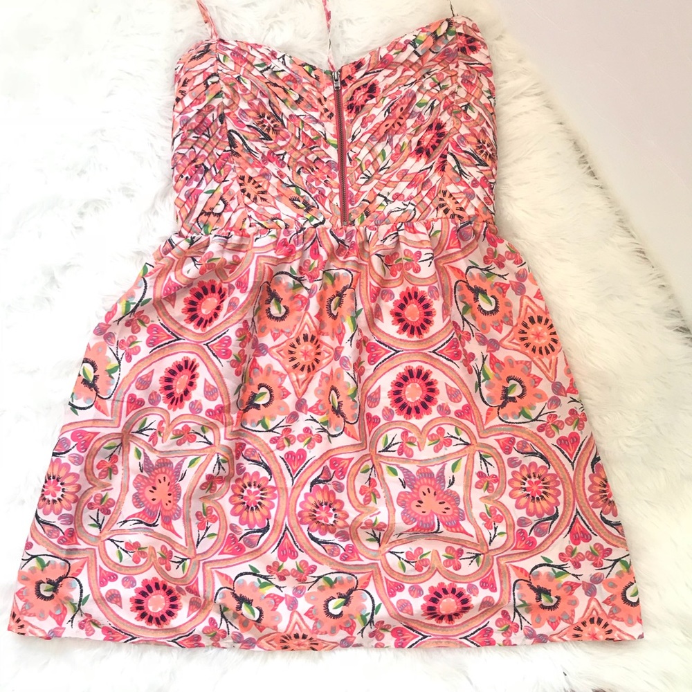 Adorable Floral Roxy Dress Size M - Picture 3 of 6
